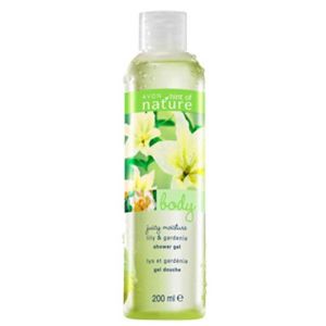 Avon Hydratační sprchový gel s lilií a gardénií Naturals