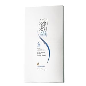 Avon Voskové depilační proužky na obličej s olejem z voďankovce