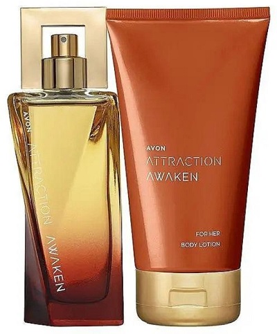 Sada AVON Sada Attraction Awaken EDP 50ml + Tělové mléko - sleva 50%